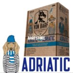 Von Barf ADRIATIC - Szardínia-Marha menü, komplett, darált 2,5kg (250g x 10db)
