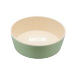 Bambusz tál - zöldeskék, S (Beco Pets)