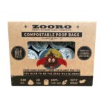 PoopHero lebomló és komposztálható zacskó 240db (Zooro)