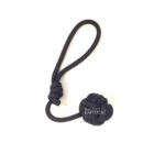 Hajókötél labda, kicsi, tengerészkék (EbLaszti)