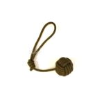 Hajókötél labda, nagy, khaki (EbLaszti)