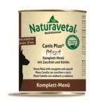 Canis Plus párolt komplett ló menü cukkinivel és tökkel, 400g (Naturavetal)