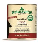 Canis Plus párolt komplett menü, marha, 800g (Naturavetal)