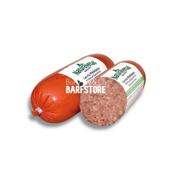 Canis Plus párolt komplett bárány menü rolád kölessel és kecsketejjel - 500g (Naturavetal) - Image 1