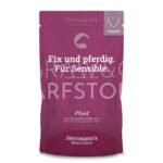 Lóhús párolt komplett menü érzékeny emésztésű kutyáknak 150g (Herrmann's)