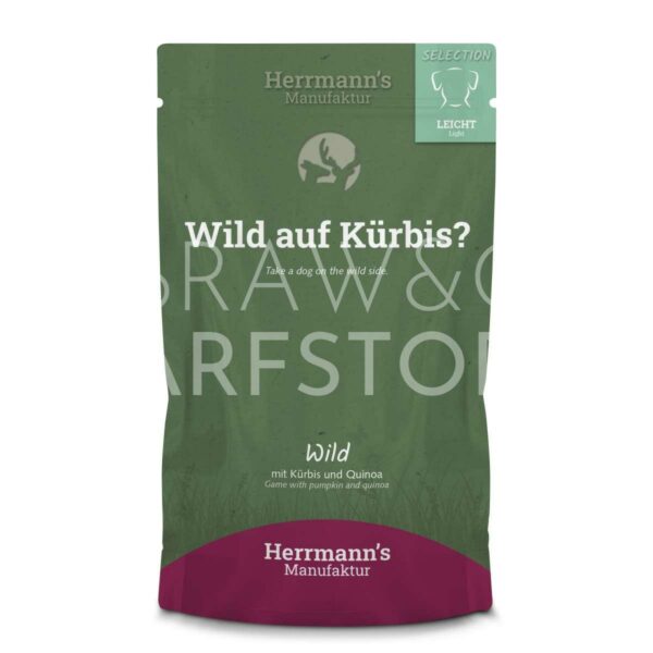 Szarvas és Őzhús párolt komplett menü kutyáknak 150g (Herrmann's) - Image 1