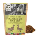 Kacsahús Burgers sárgabarackkal & algával tréning- és jutalomfalat, 100g (SANADOG)