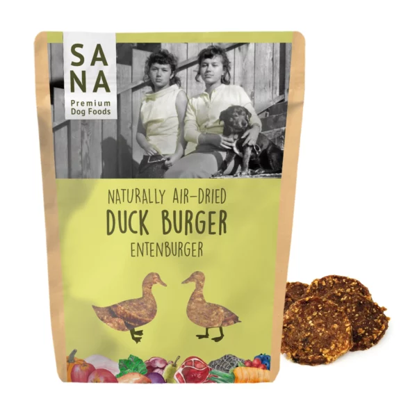 Kacsahús Burgers tréning- és jutalomfalat, 100g (SANADOG) - Image 1