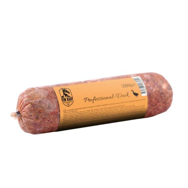Von Barf Professional DUCK - Kacsa menü, komplett, darált 1kg - Image 1
