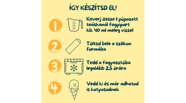 Furree® fagyipor kutyáknak kollagénnel - Mogyoróvaj - Image 3