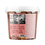Vital Sticks Lóhús-marhabőr fogtisztító rudak körtével & lenmagolajjal, 500g (SANADOG)
