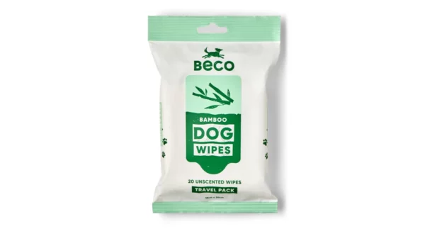 Nedves Törlőkendő - Bambusz & Hipoallergén - Natúr 20db (Beco Pets) - Image 1