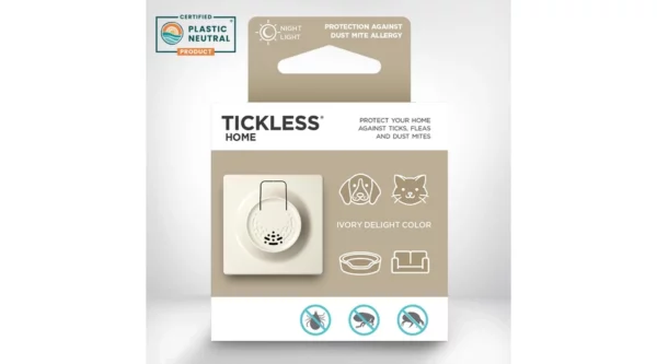 Ultrahangos kullancs és bolhariasztó kutyás és macskás háztartásokba, bézs (Tickless Home) - Image 1
