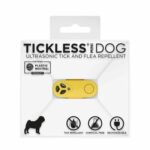 Ultrahangos kullancs- és bolhariasztó, USB-s, sárga (Tickless Mini)