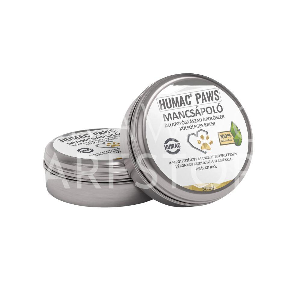 Humac paws mancsápoló 50ml HUMAC® Paws – Természetes mancsvédő balzsam 50ml - Image 1