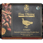 Fine Dining párolt menü kutyáknak - Pulyka rakottas zöldségekkel & sütőtökkel, 400g (Von Barf)