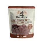 WolfPack Lamb Medallions - Bárány menü, komplett, darált 1kg